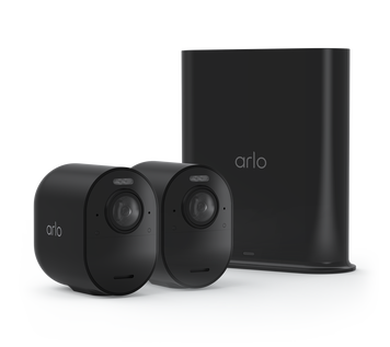Arlo Ultra 2 Spotlight Camera - 2 Kit, Black